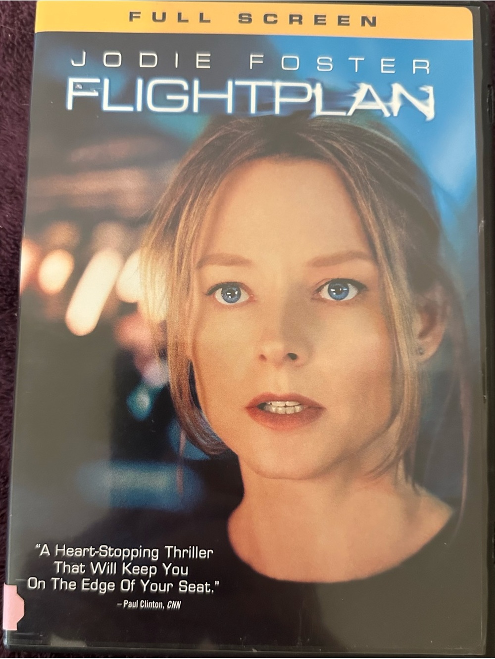 Jodie Foster Flight-plan (Full Screen Edition) DVD movie thriller drama action